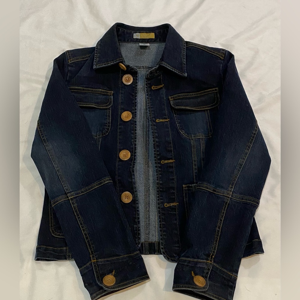 Tulle Jean Jacket Size PXL